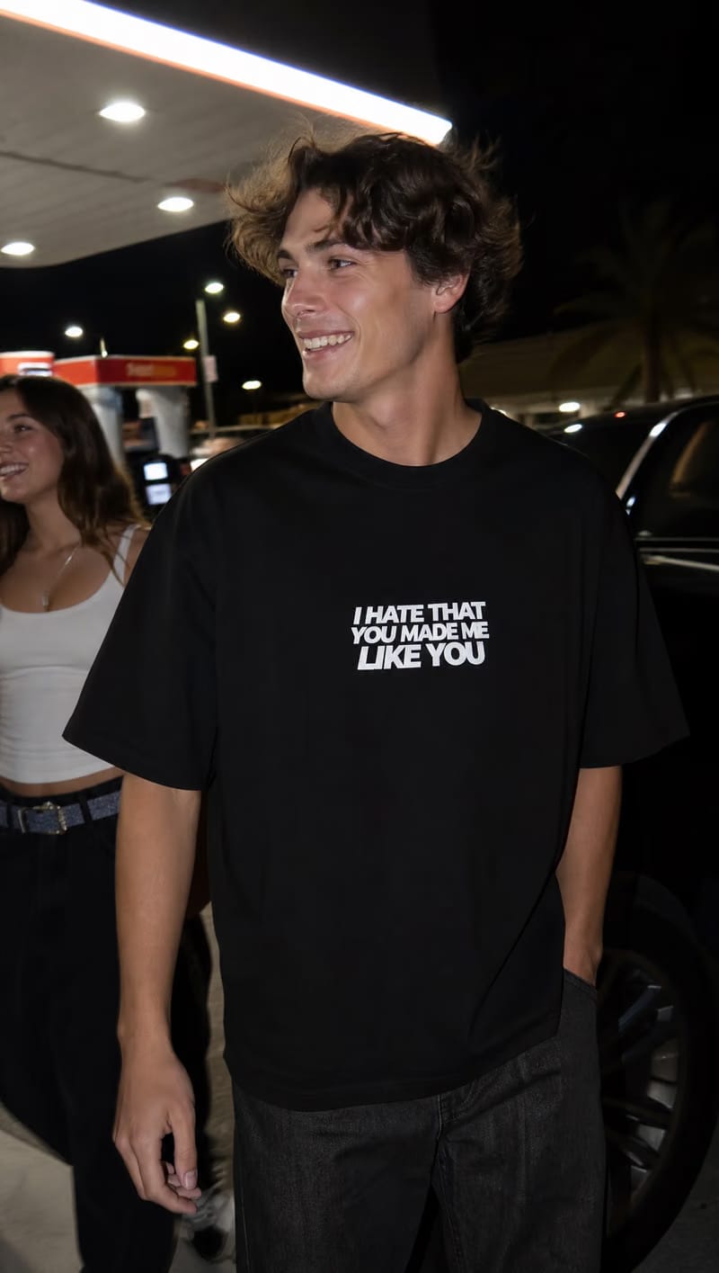 City Off Domes Like You Black T-Shirt