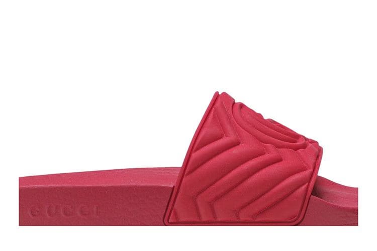 Gucci Logo Slide Red