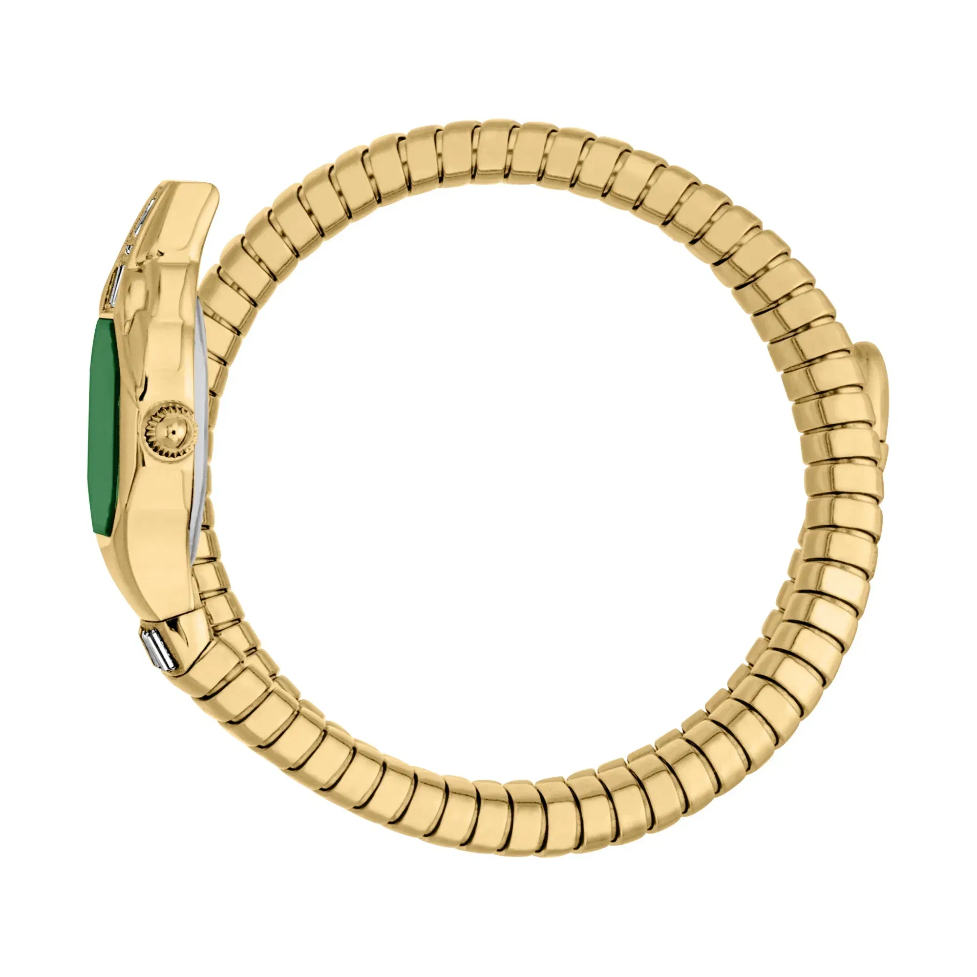 Brillante Snake Yellow Gold Green