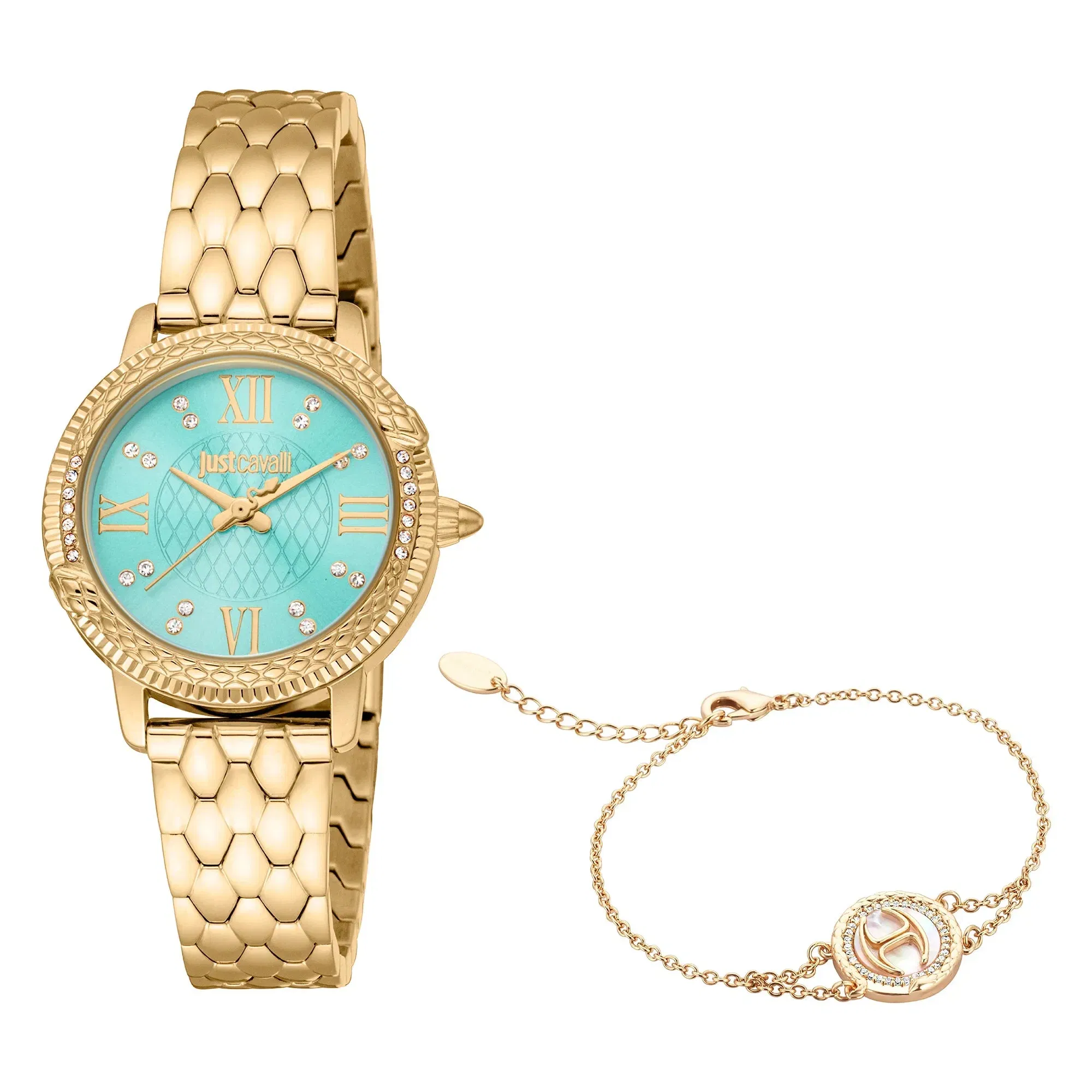 Viperized Yellow Gold Turquoise