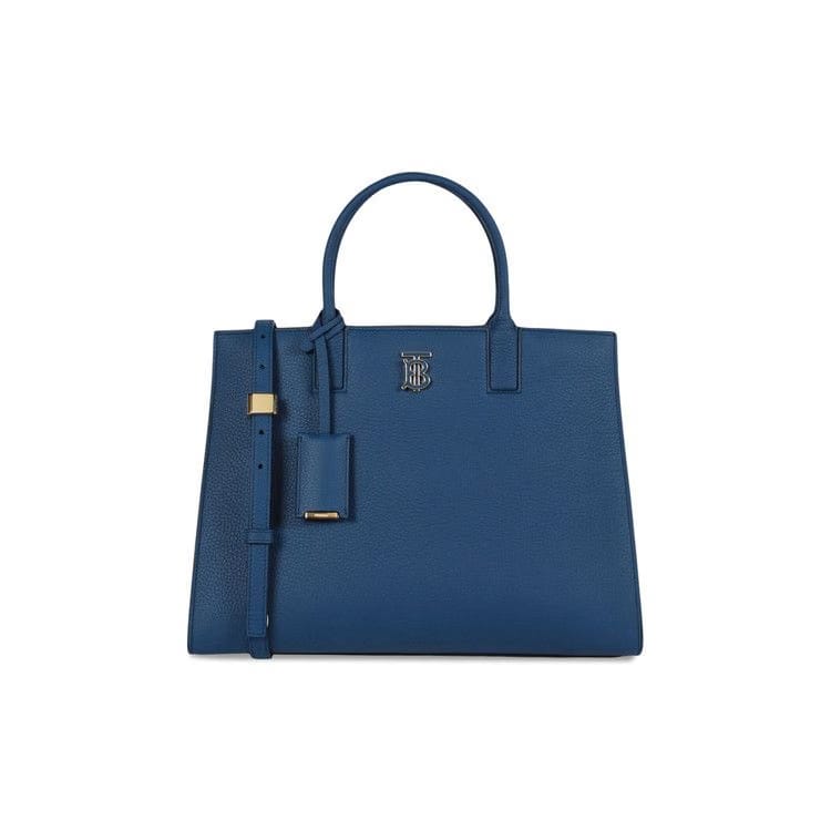 Burberry Small Frances Tote Bag Navy