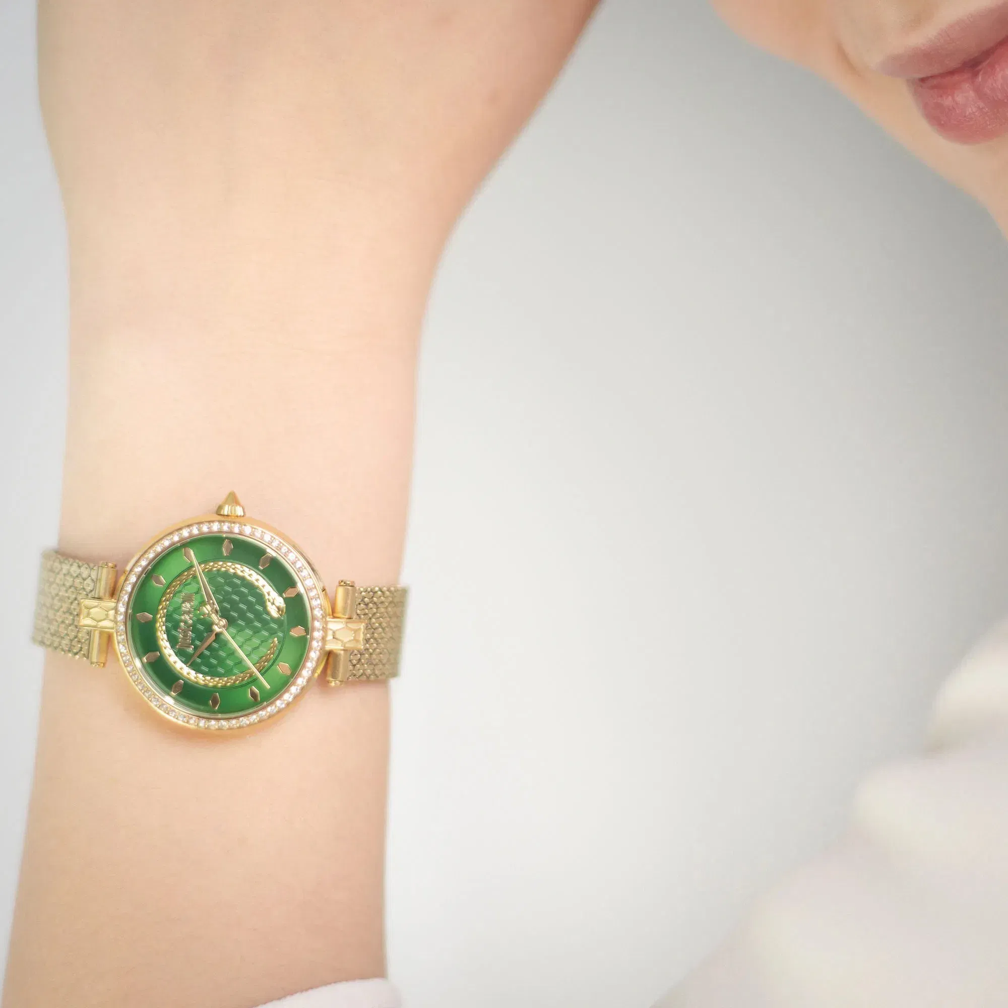 Obsessive Snake Gold Green