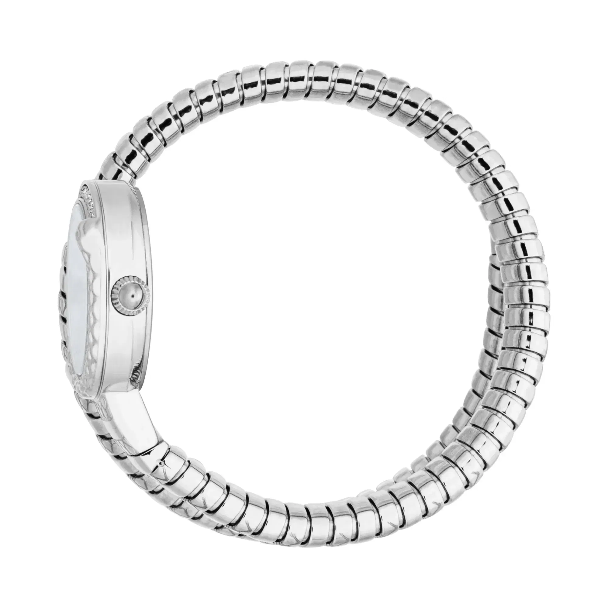 Cerchio Snake Silver Grey