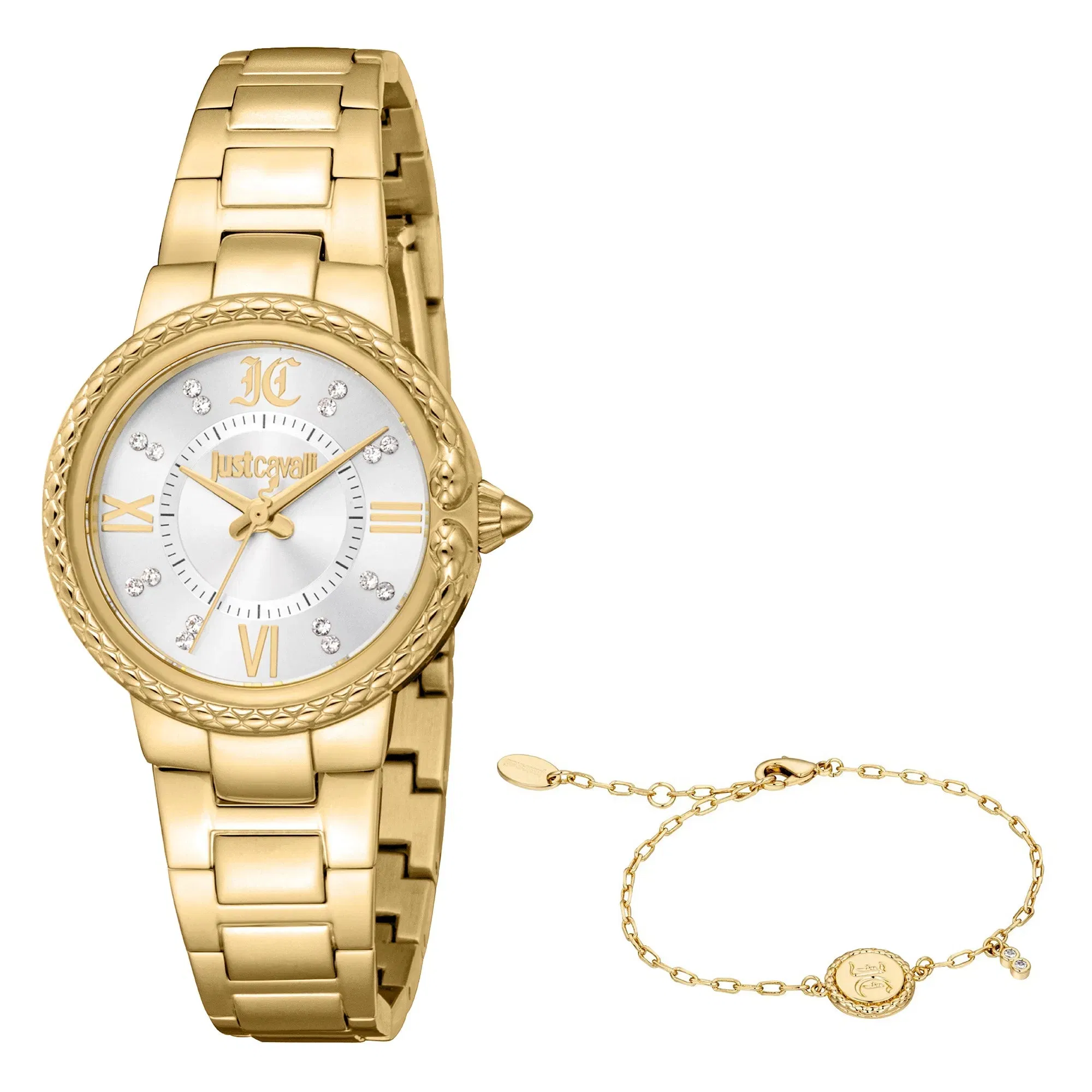 Primavera Snake Yellow Gold Silver