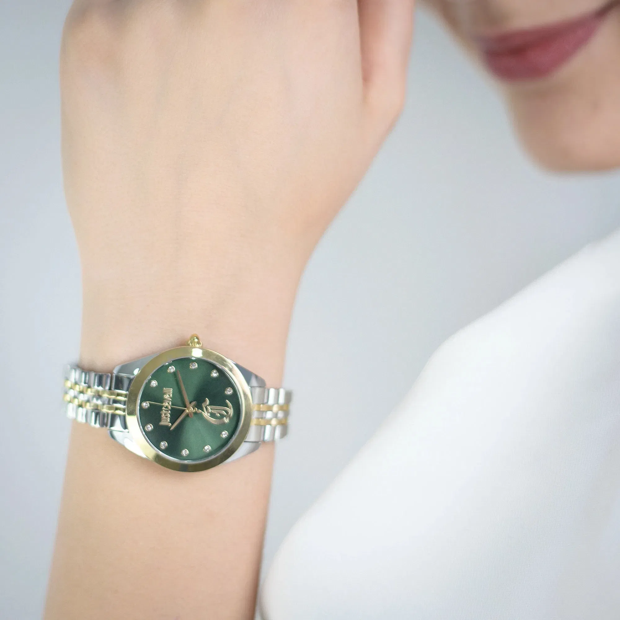 Luna Two Tones YG Green