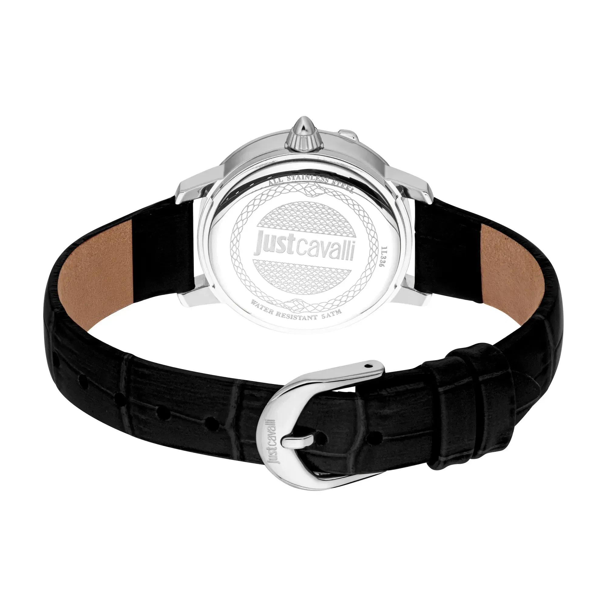 Euforia Snake Leather Black Silver
