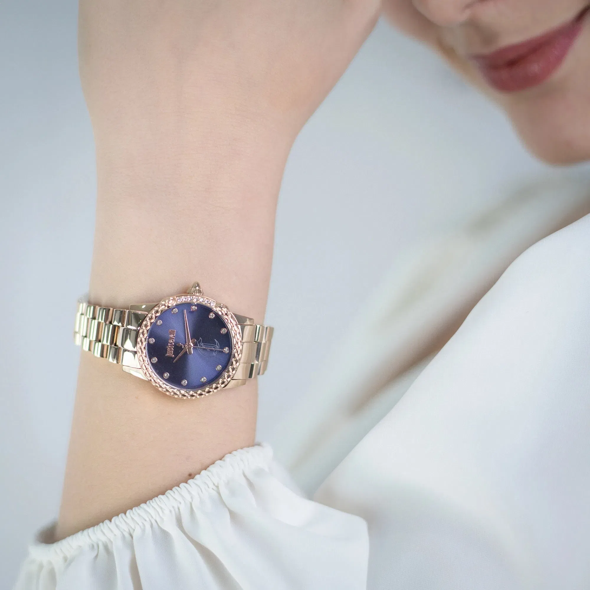 Fiorenza Snake Rose Gold Violet