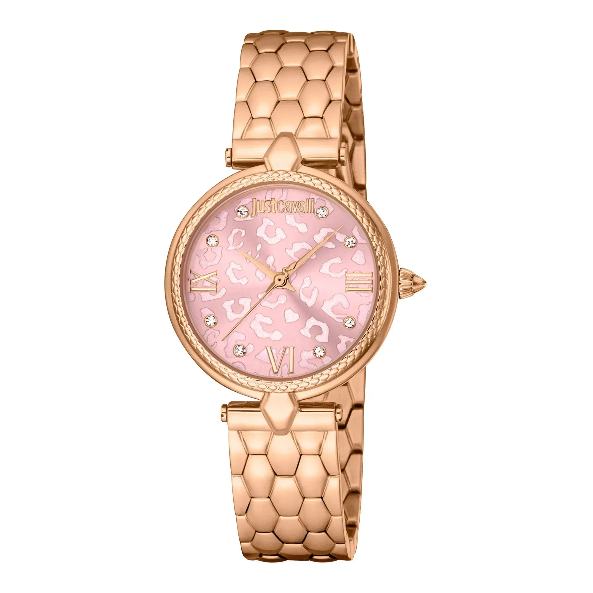Donna Leopardo Rose Gold Pink