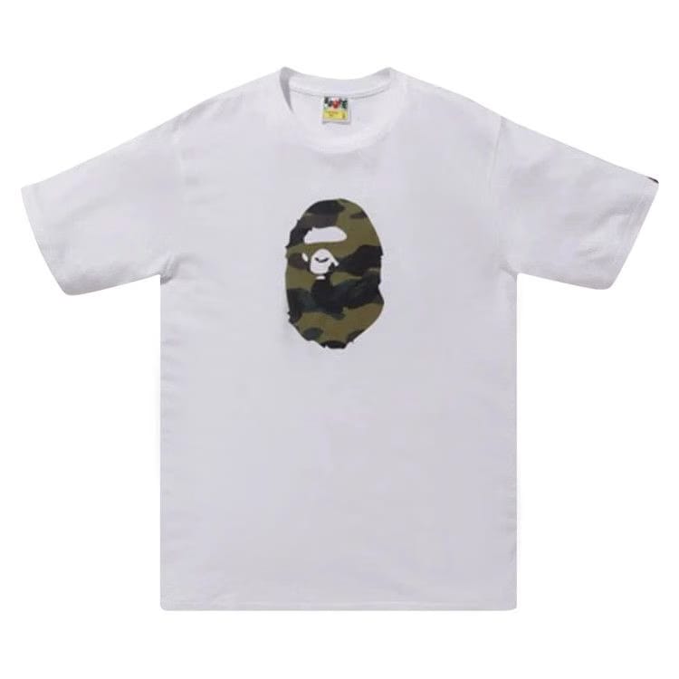 BAPE Summer Bag Ape Head T-Shirt White