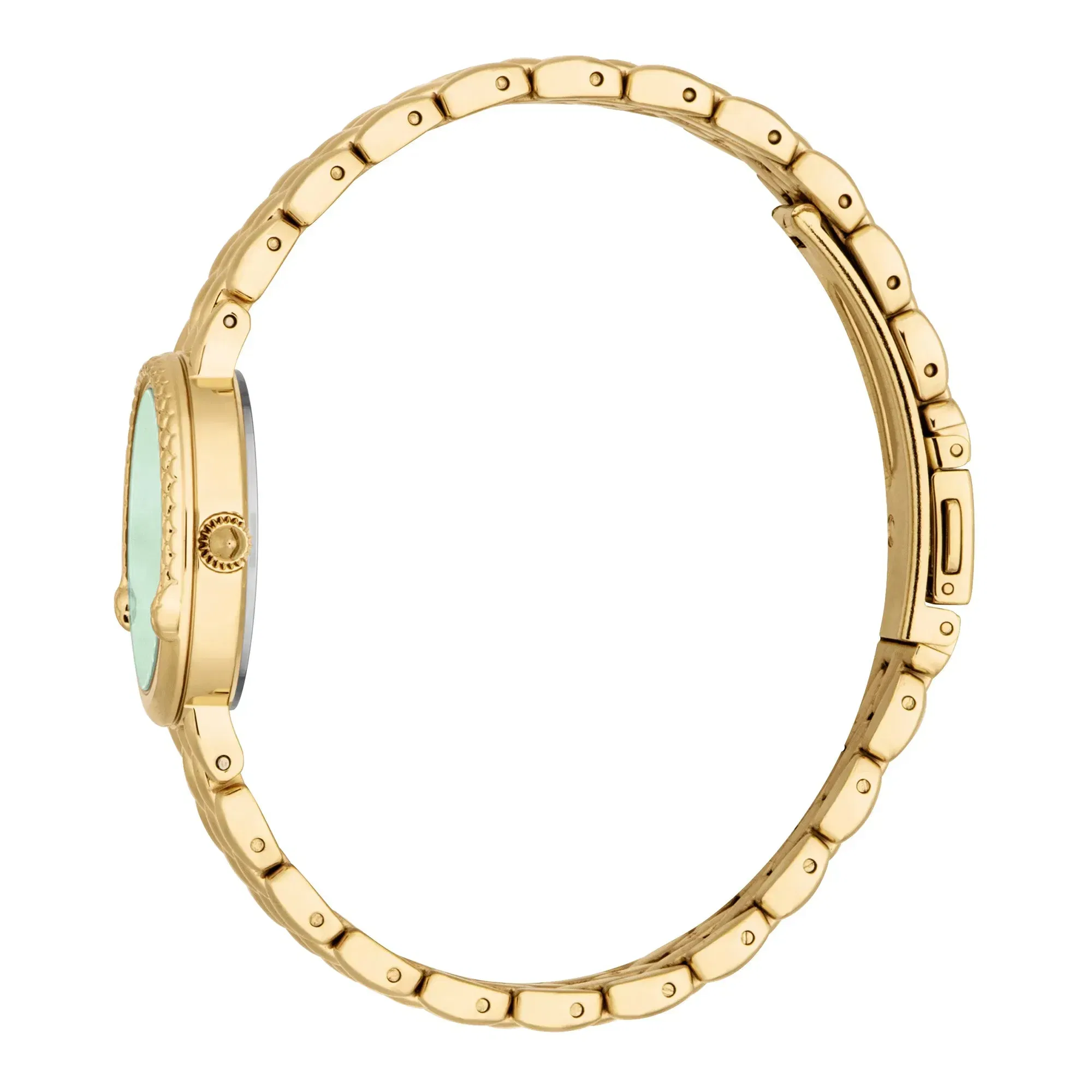 Rosa Snake Yellow Gold Green