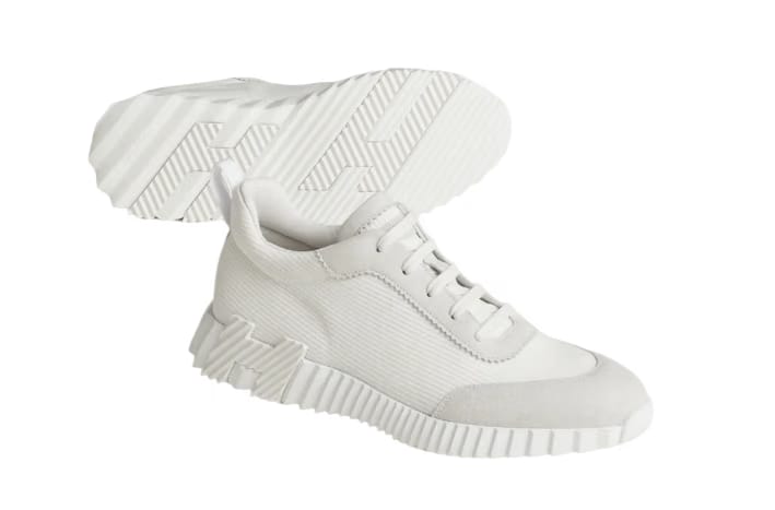 Hermes Bouncing Sneaker Blanc