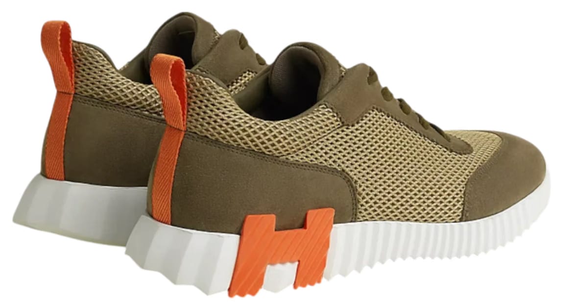 Hermes Bouncing Sneaker Vert Toundra