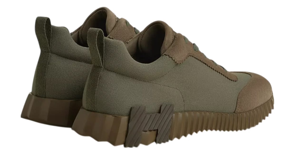 Hermes Bouncing Sneaker Vert Toundra/Green