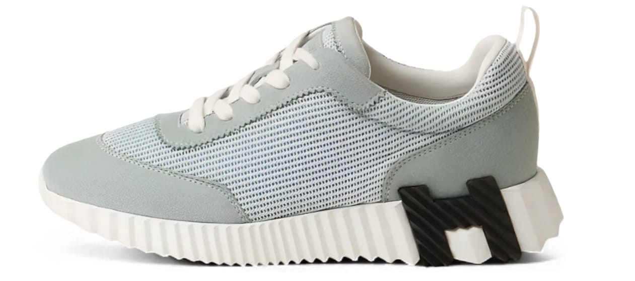 Hermes Bouncing Sneaker Gris Nuage