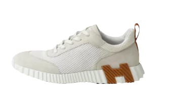 Hermes Bouncing Sneaker Blanc Brown