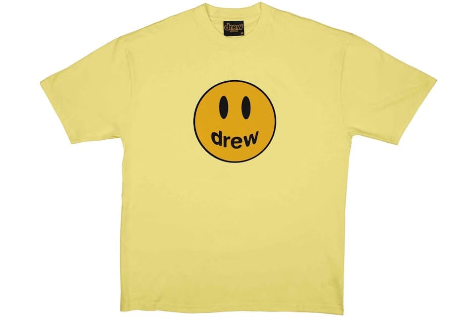 Drew House Mascot Ss T-Shirt Light Yellow