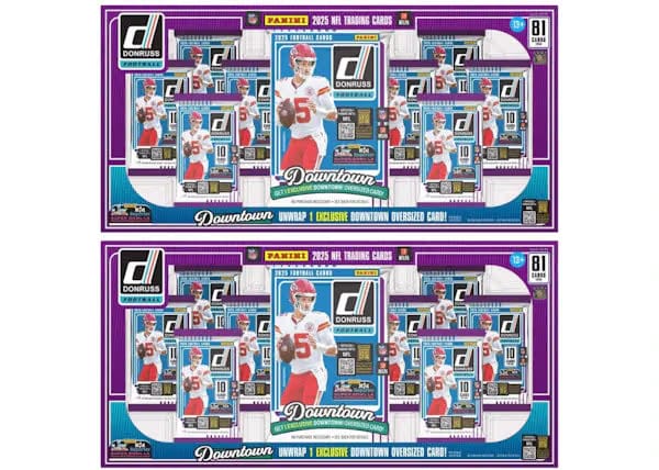 2025 Panini Donruss Football (Costco Exclusive) Bundle 2x Lot