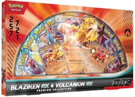 2025 Pokémon Scarlet & Violet Blaziken ex & Volcanion ex Premium Collection Box