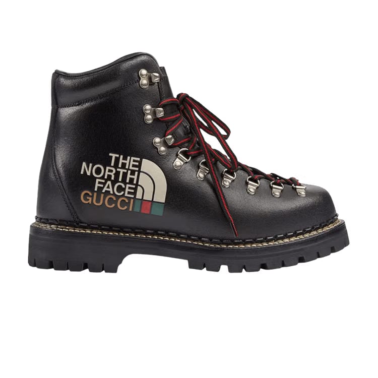 The North Face x Gucci Ankle Boot Black