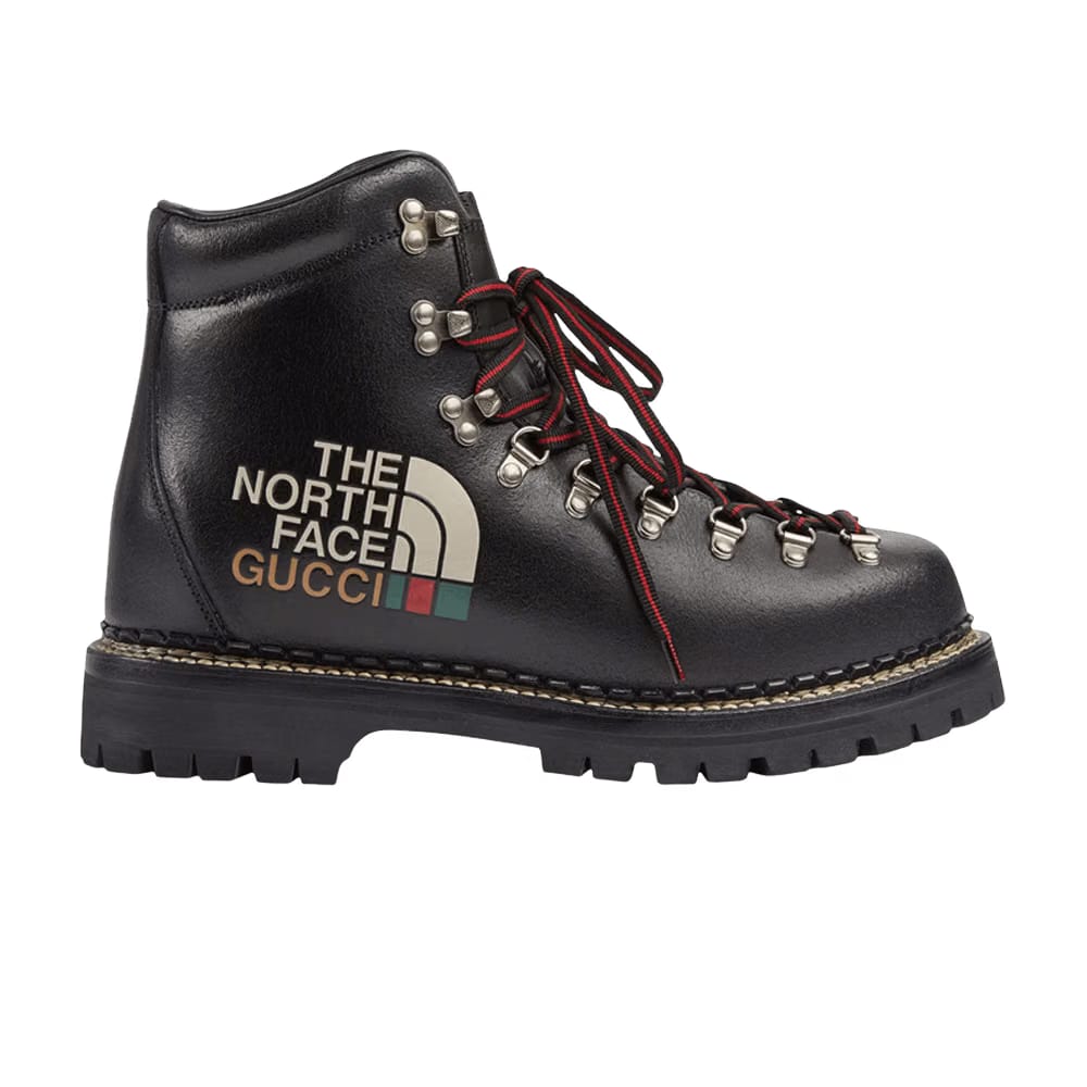 The North Face x Gucci Ankle Boot Black