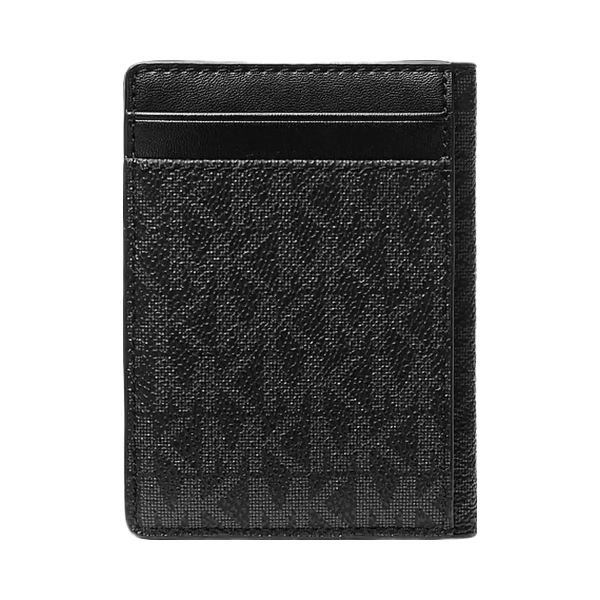 Michael Kors Cooper Signature Logo Bi-Fold Wallet Black