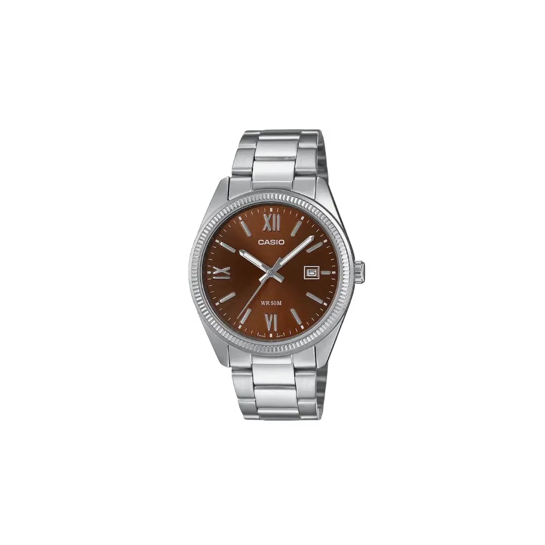 Casio Enticer Brown Dial Analog Watch