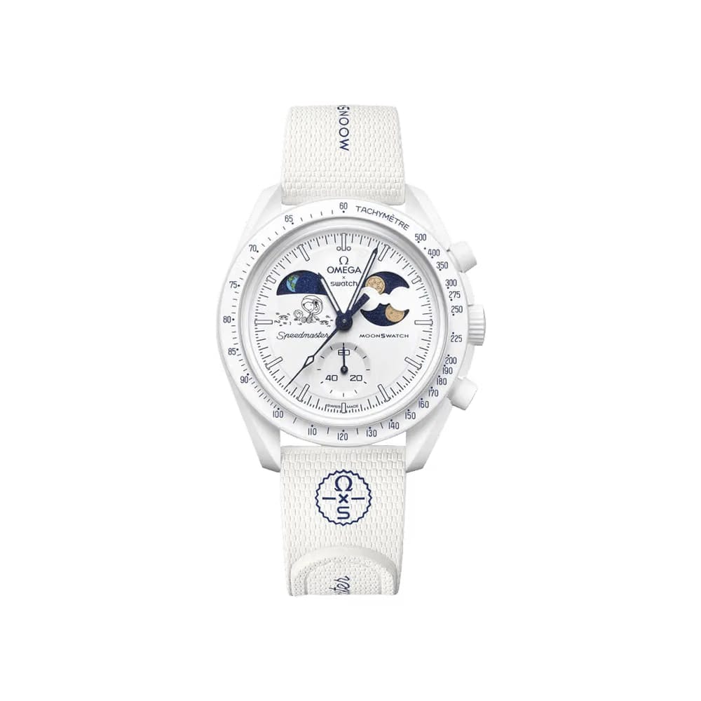 Swatch x Omega Bioceramic Moon 'Mission To Earthphase Moonshine Gold Cold Moon'