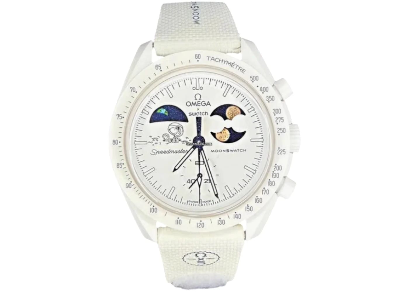 Swatch x Omega Bioceramic Moon 'Mission To Earthphase Moonshine Gold Cold Moon'