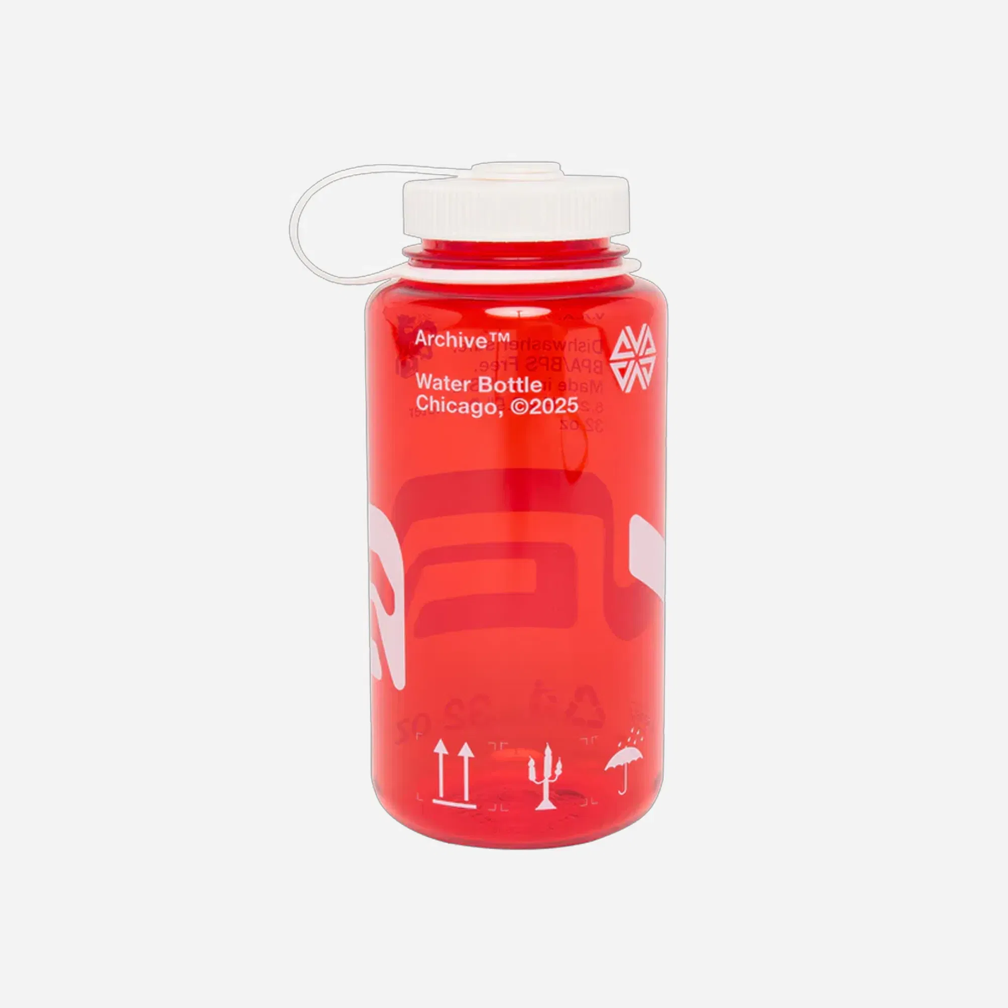 VAA Water Bottle Red