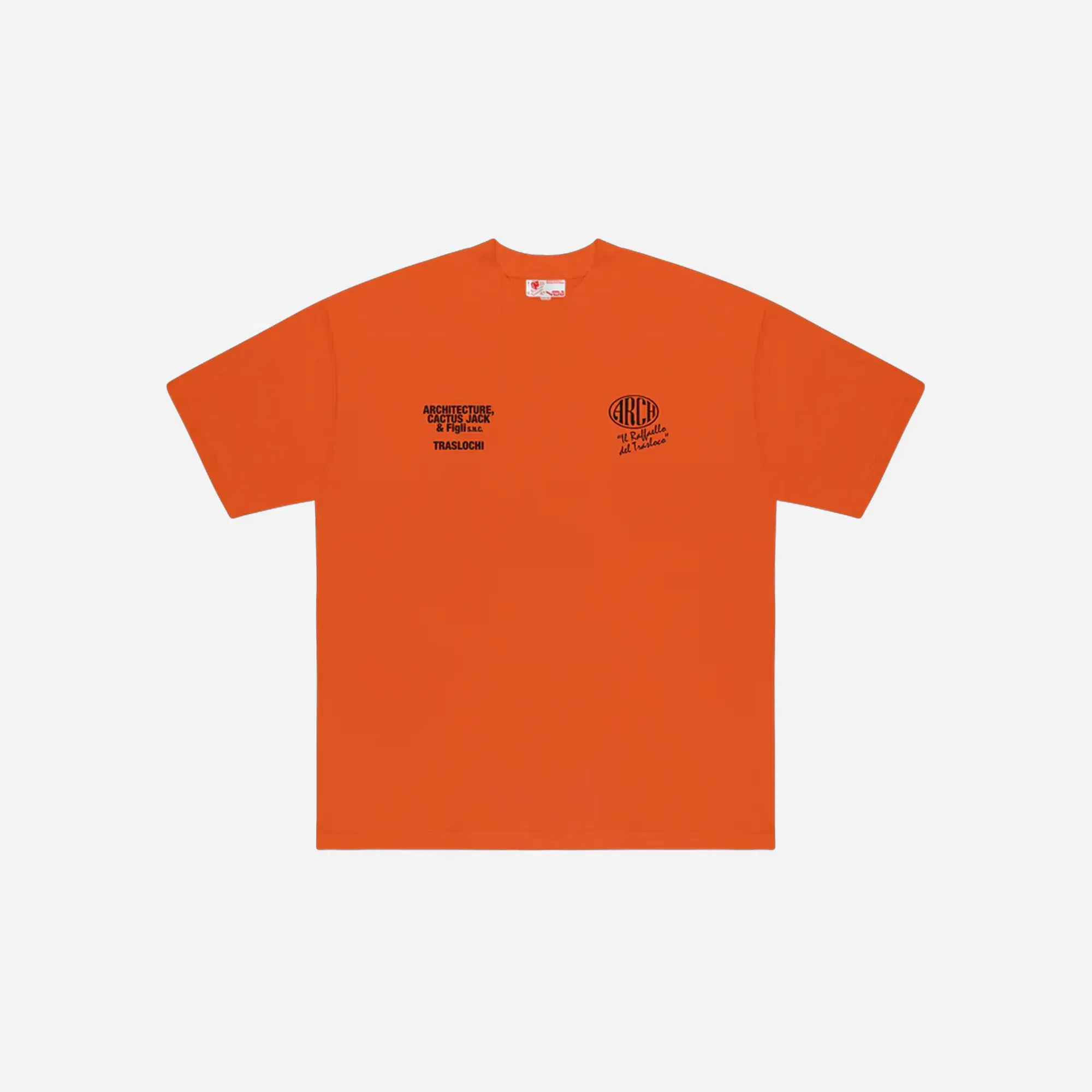 CJ x ARCH Traslochi T-Shirt Orange