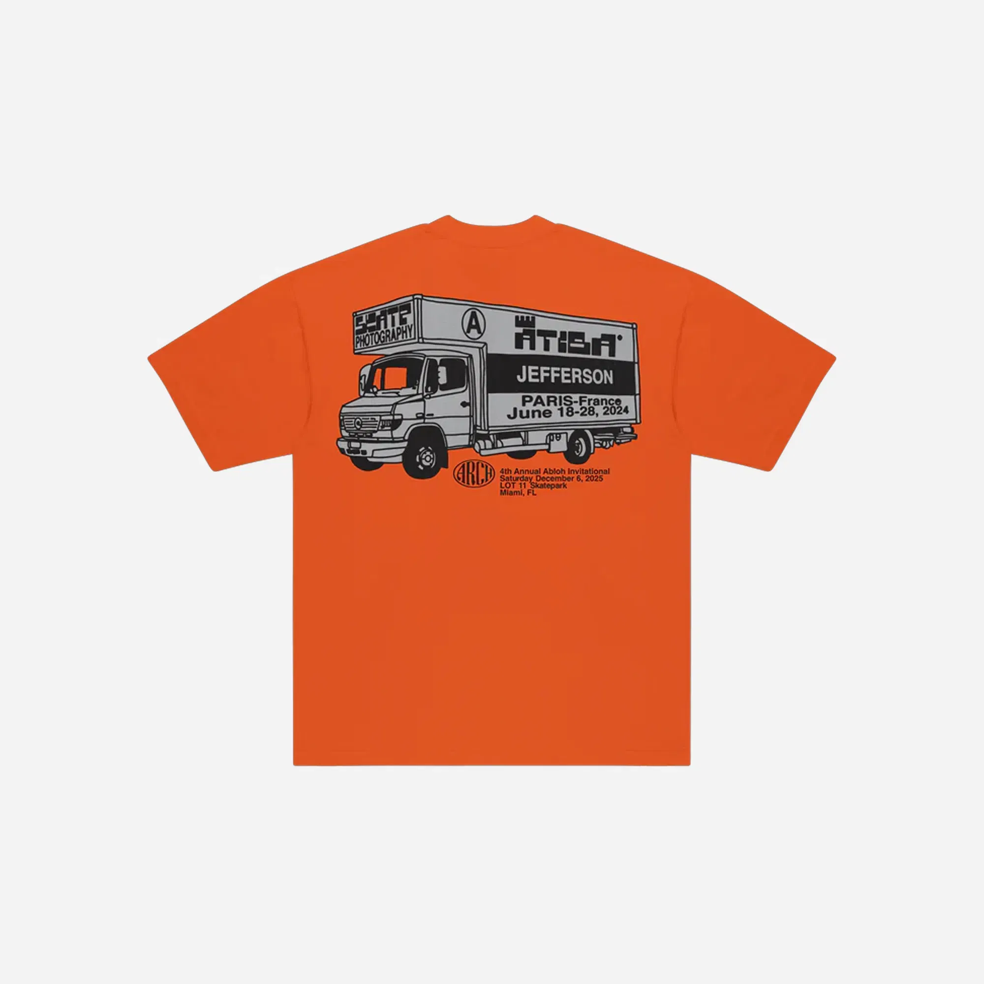 CJ x ARCH Traslochi T-Shirt Orange