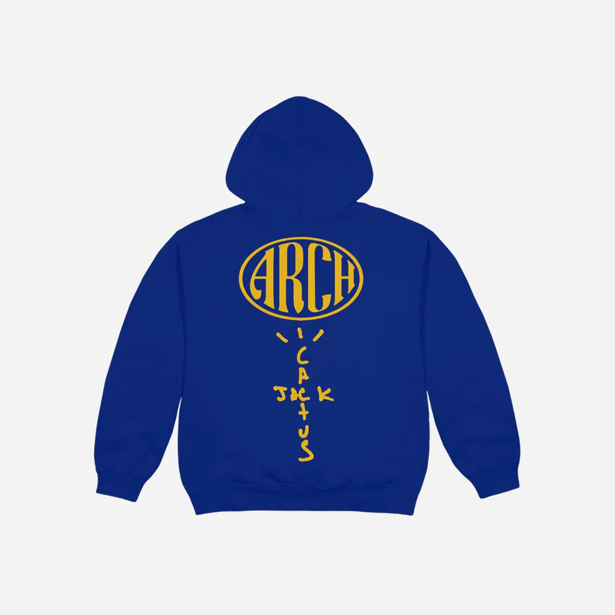 CJ x ARCH Paper Plane Hoodie Blue