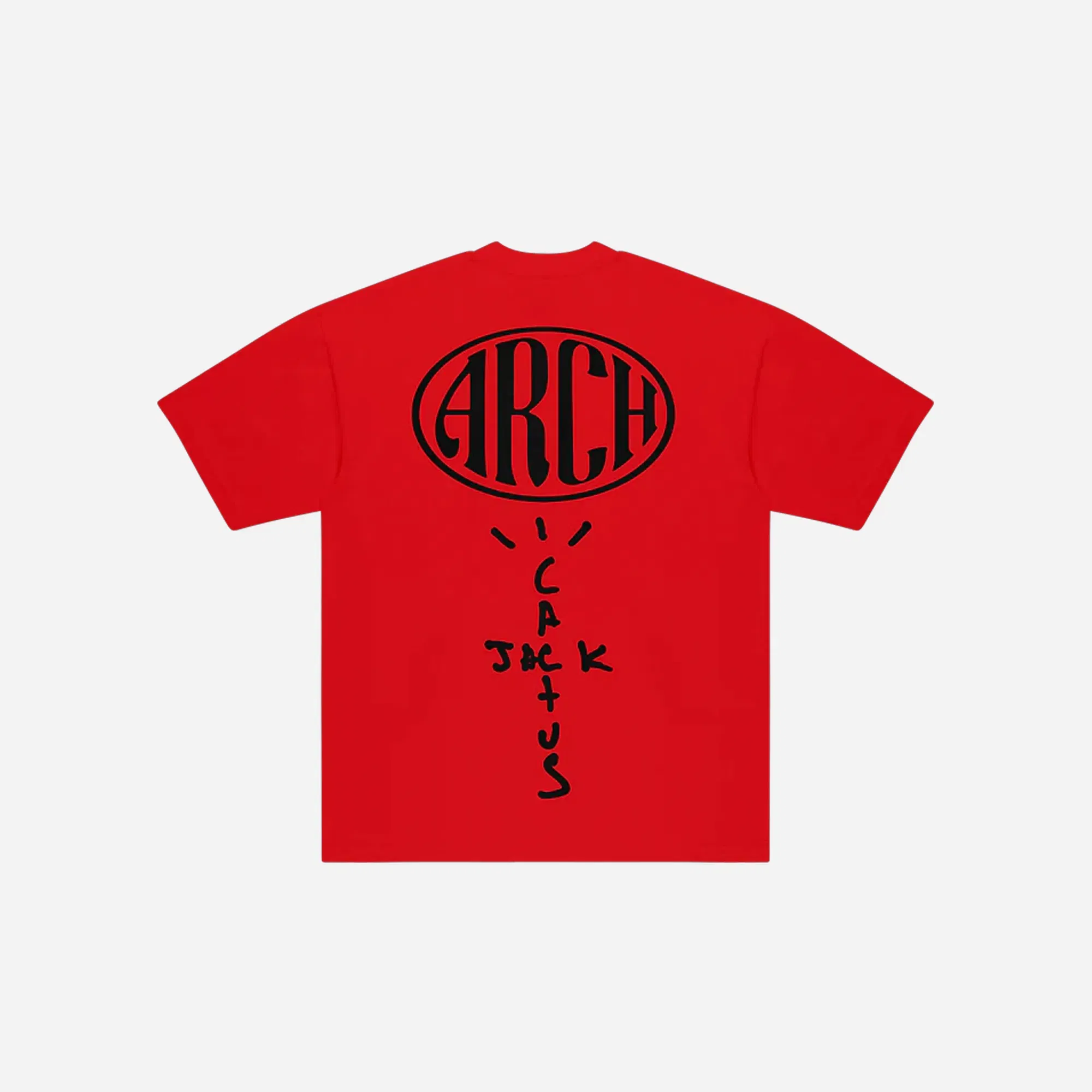 CJ x ARCH Paper Plane T-Shirt Red