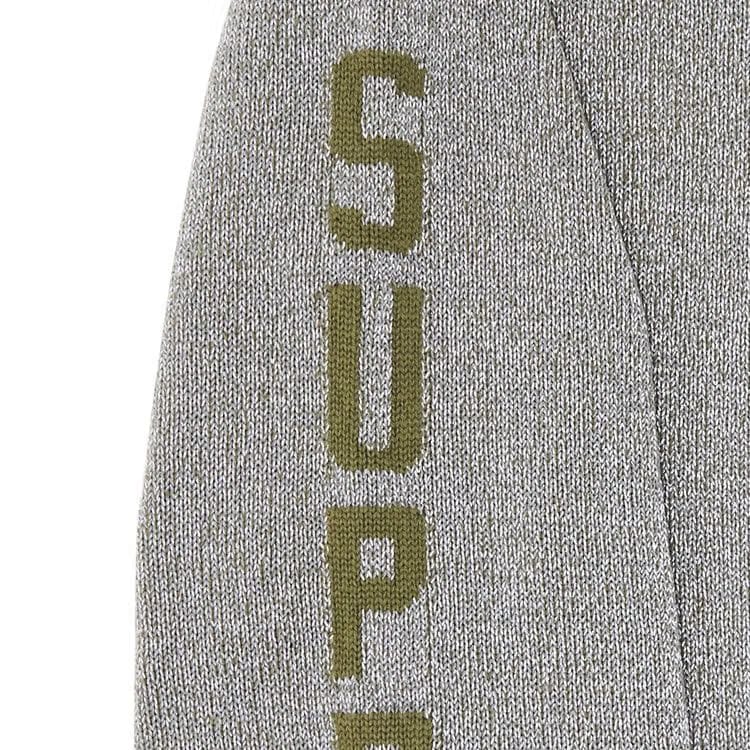 Supreme Reflective Sweater Olive