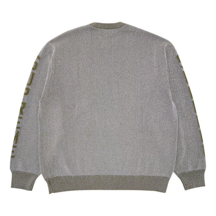 Supreme Reflective Sweater Olive