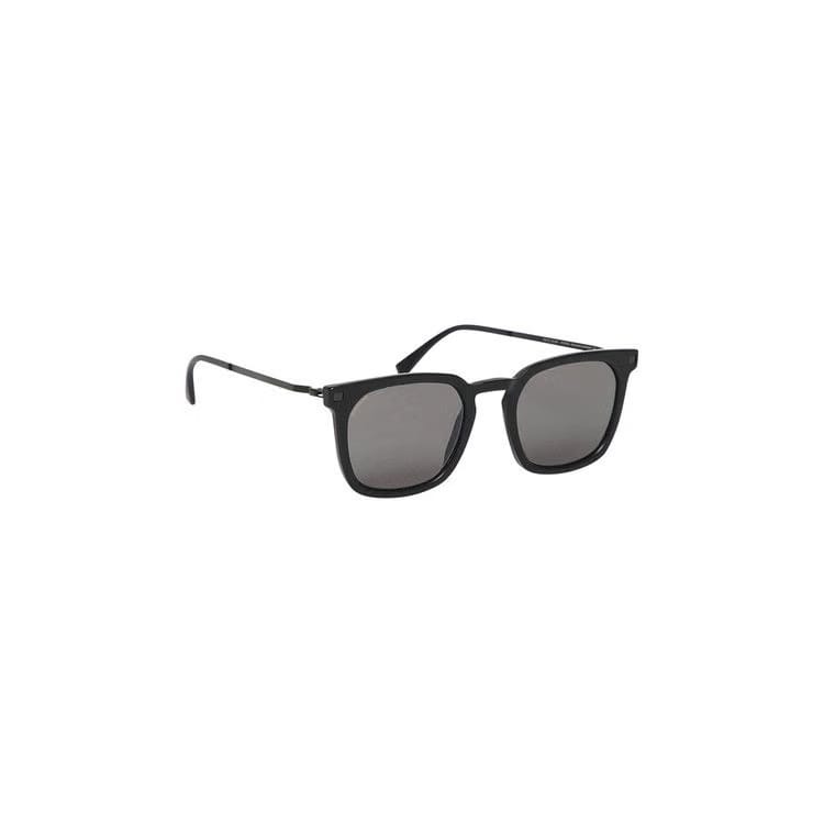 Mykita Borga Polarized Pro Hi-Con Square Sunglasses Matte Black
