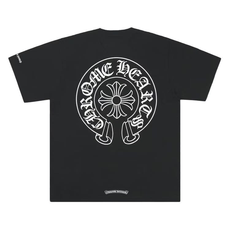 Chrome Hearts Horseshoe Logo Pocket T-Shirt Black