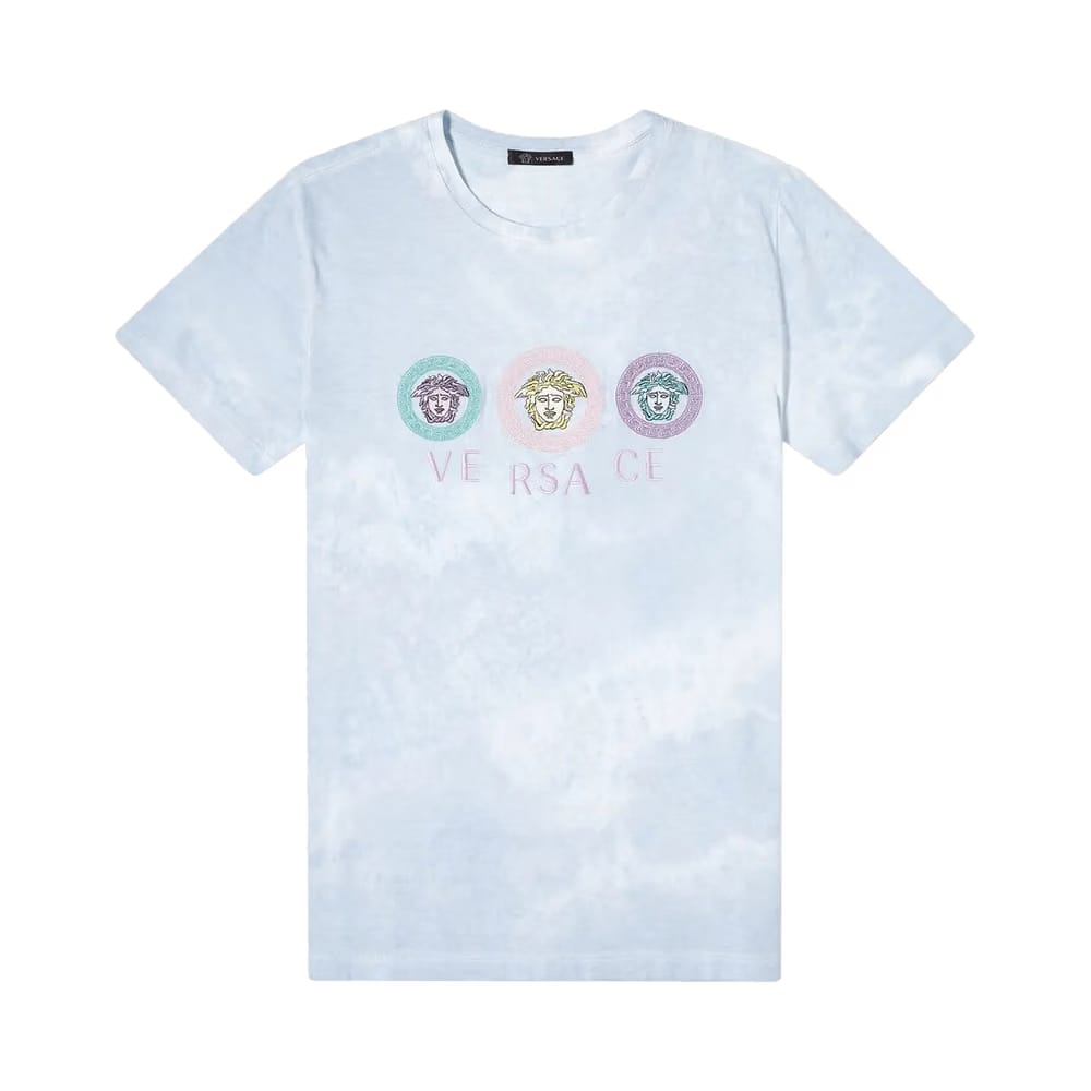 Versace Tye-Die Medusa T-Shirt Turquoise
