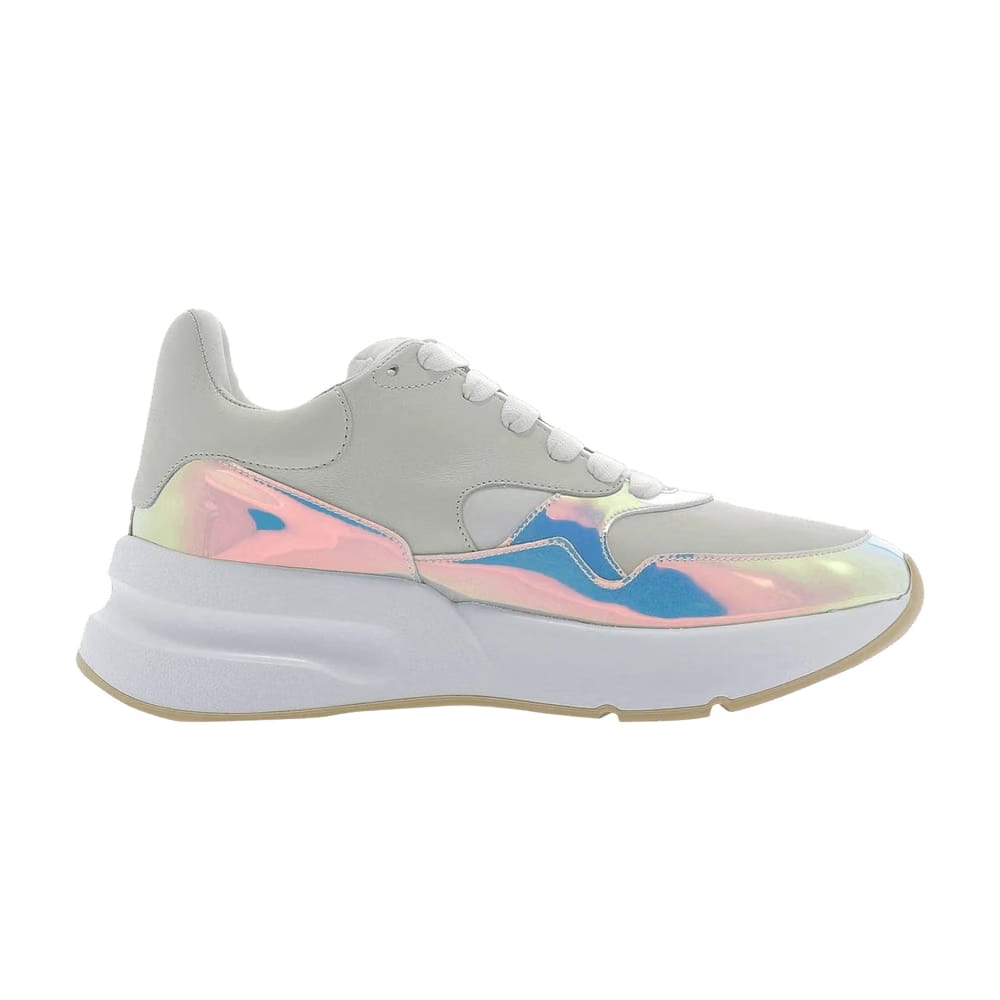 Alexander McQueen Oversized Runner Cream Iridescent