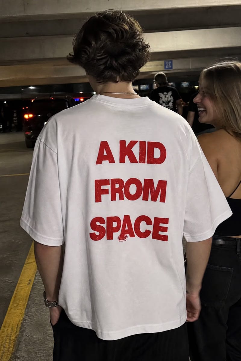 City Off Domes From Space White T-Shirt