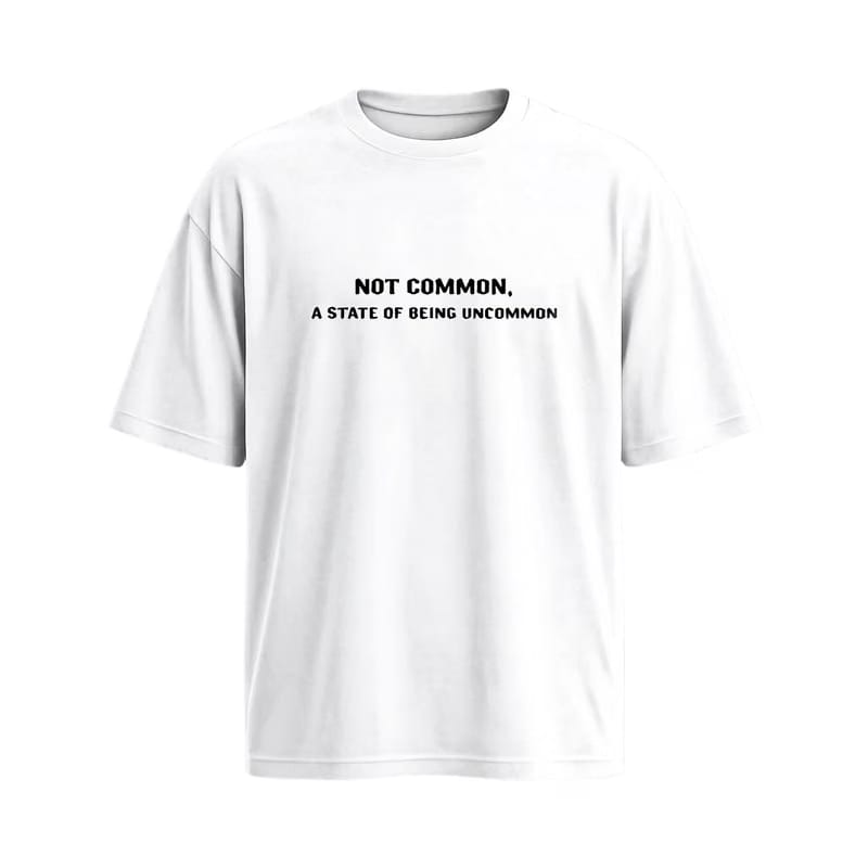 City Off Domes Not Common White T-Shirt