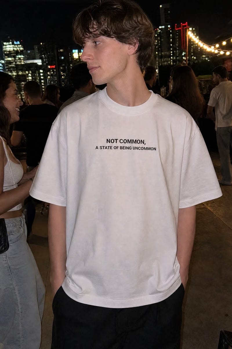City Off Domes Not Common White T-Shirt