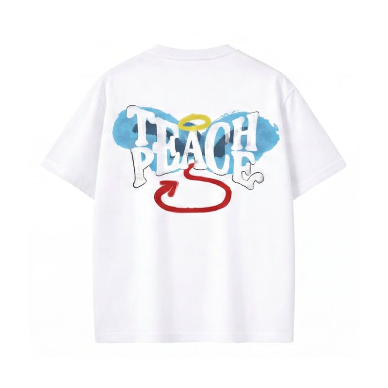 City Off Domes Peace White T-Shirt