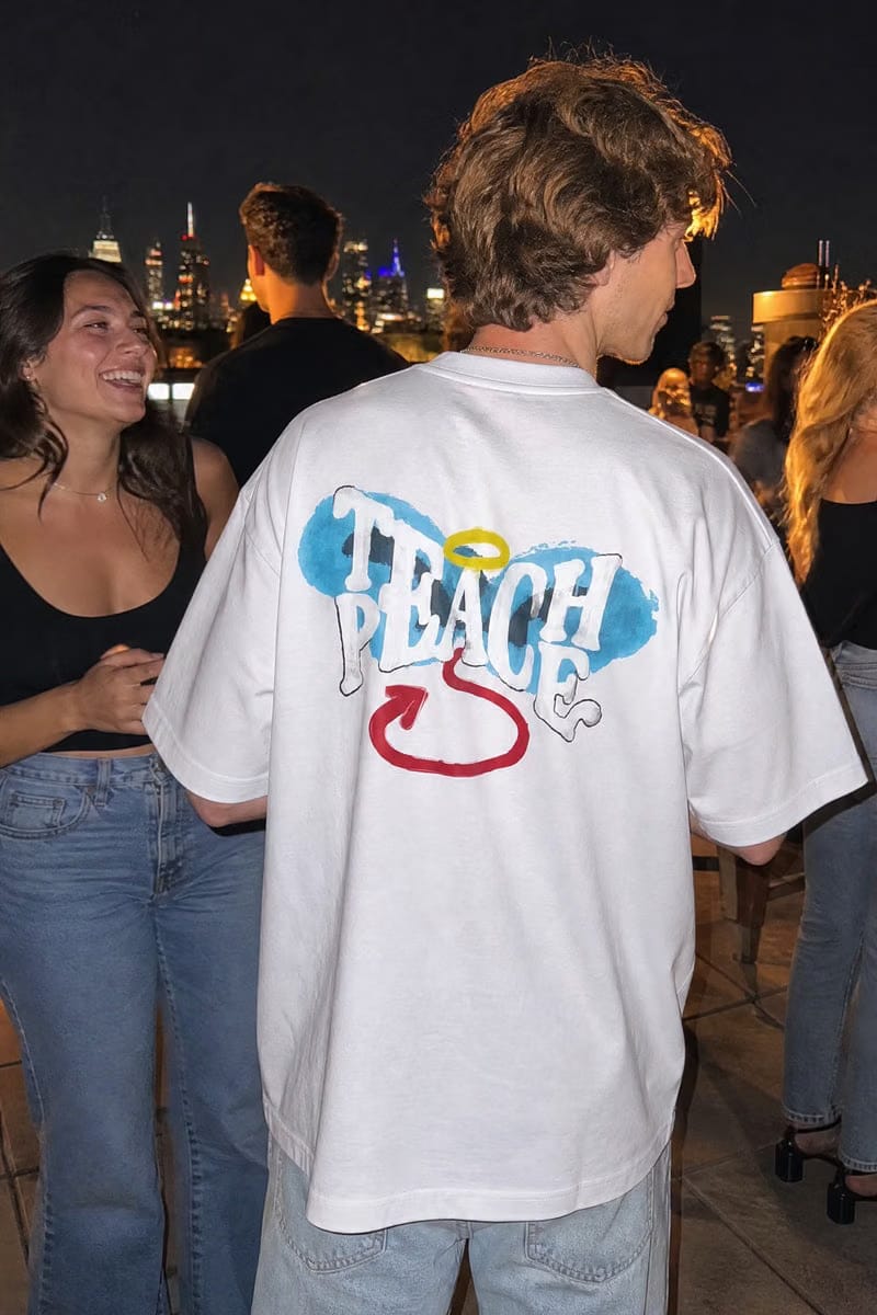 City Off Domes Peace White T-Shirt