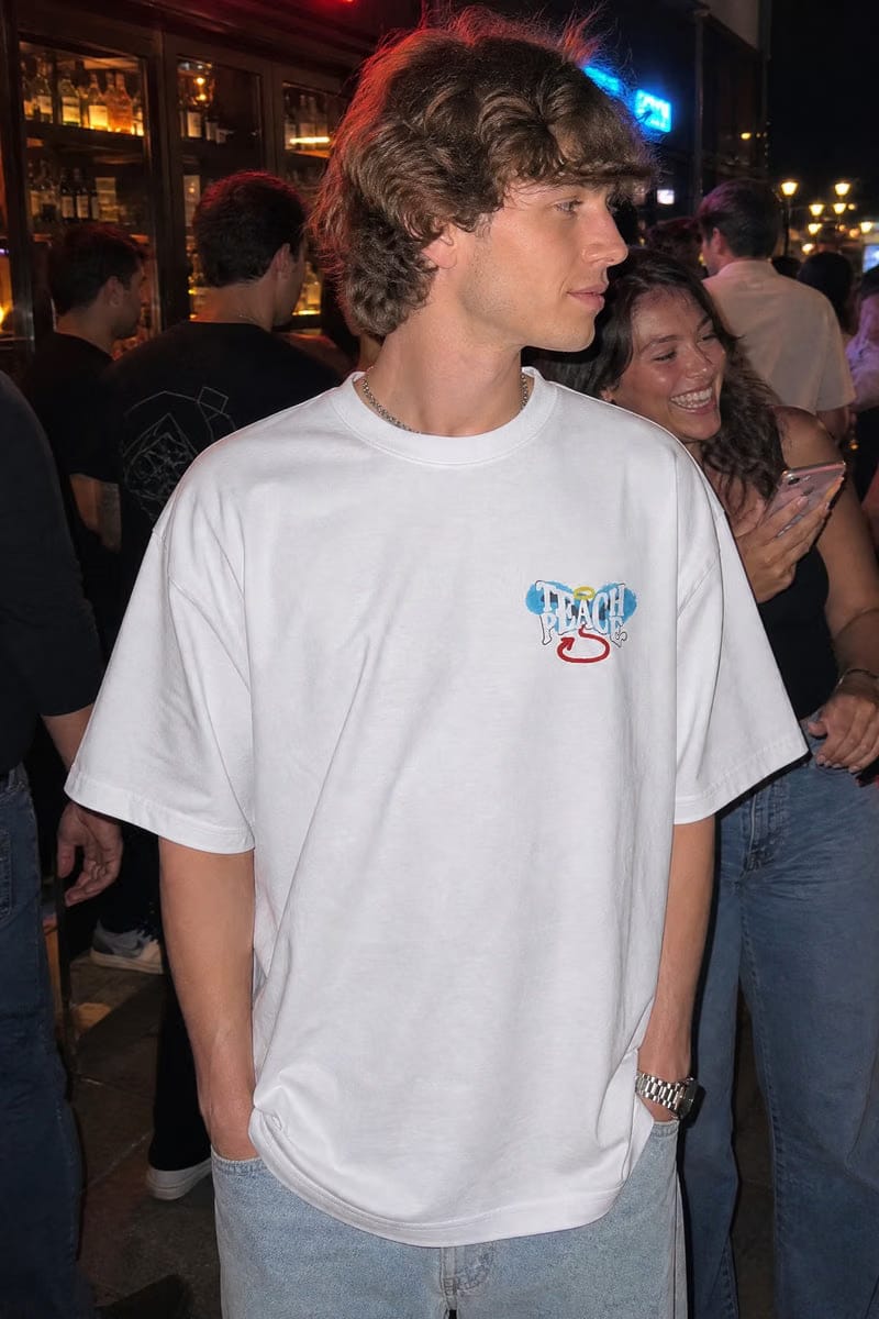 City Off Domes Peace White T-Shirt