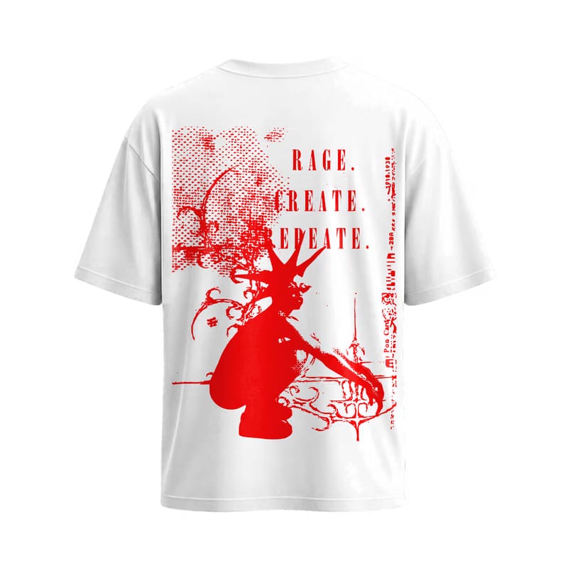 City Off Domes Rage Create White T-Shirt