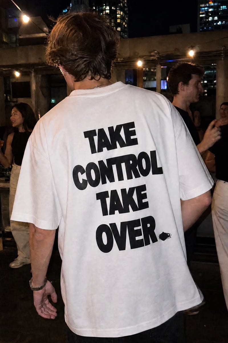 City Off Domes Take Over White T-Shirt
