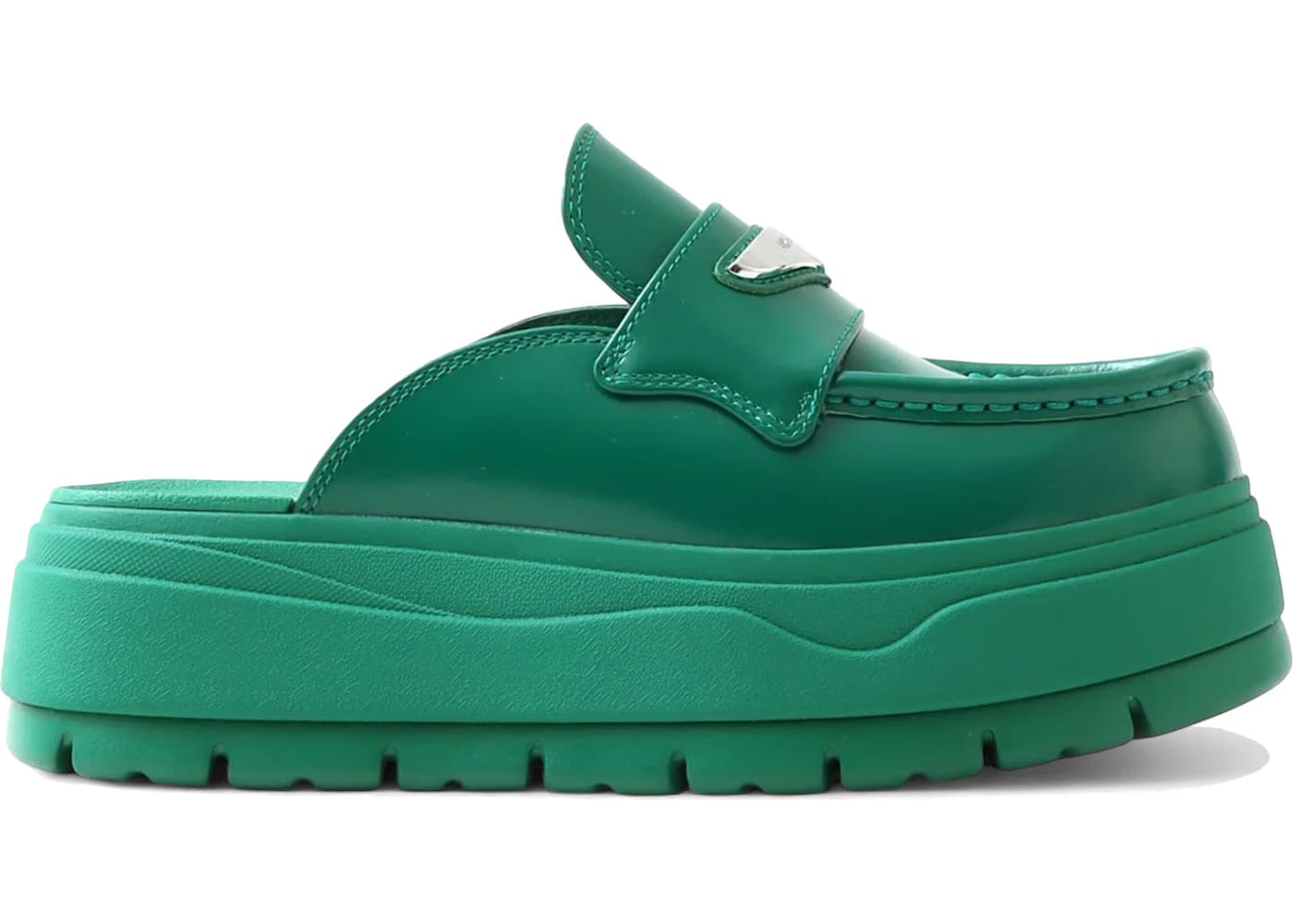 Jordan Mule Malachite Metallic Silver (Women's)