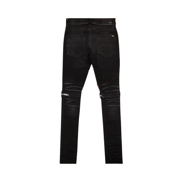 Amiri Velvet Pajama MX2 Jeans Black/Pink