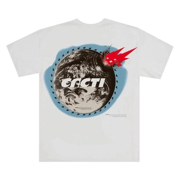 Cactus Jack by Travis Scott Brace For Impact T-Shirt White